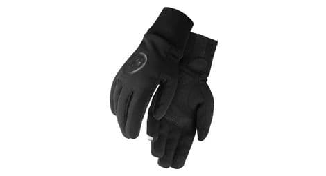 Par de guantes largos negros assos assosoires ultraz winter de assos