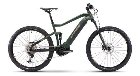 Haibike alltrail 4 29 elektrische volledig geveerde mtb shimano deore 11s 630 wh 29'' groen 2022