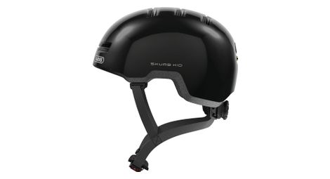 Abus skurb kid shiny childrens helmet black