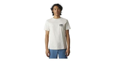 T shirt fox rockwilder premium vintage blanc