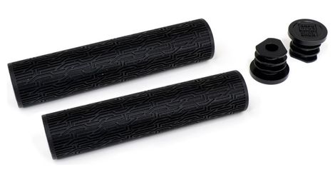 Paire de grips rockshox textured 135 135mm noir