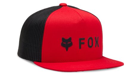 Casquette fox junior absolute mesh rouge