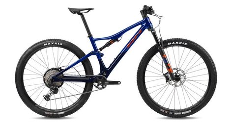 Bh lynx race lt 6.5 shimano deore/xt 12v 29'' bicicleta de montaña con suspensión total azul/rojo m / 165-177 cm
