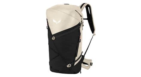 Mochila de senderismo para mujer salewa puez 32+5l beige/negro