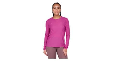 Maglia a maniche lunghe hoka airolite pink donna