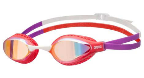 Arena air speed spiegel zwembril geel/coraal