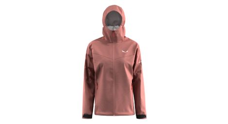 Giacca impermeabile Salewa Puez 2.5L Powertex Donna Rosa