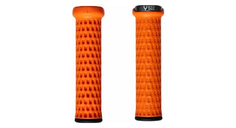 Paire de grips bike yoke grippy orange