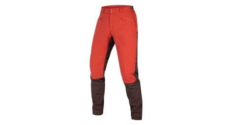Endura mt500 pantalones de bicicleta de montaña zero degre rojo