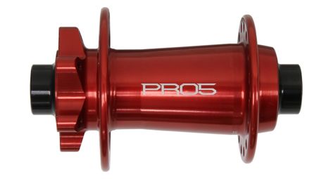 Hope pro 5 32 gats voornaaf | boost 15x110 mm | 6 gats | rood