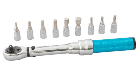 Clé dynamométrique 1/4 neatt classic 2-14nm + 9 embouts