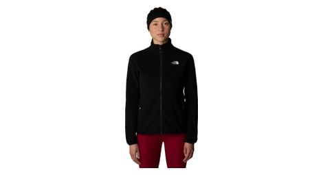 The north face 100 glacier full zip donna polare nero