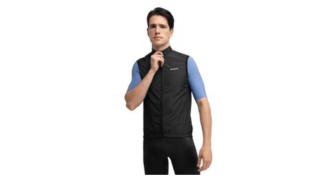 Gilet vélo coupe-vent homme Cyclisme V1 Blaast Noir