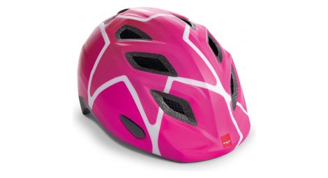 Casque Enfant Met Elfo Rose Etoile Brillant