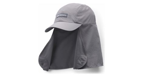 Casquette protège-nuque columbia skien valley gris unisexe