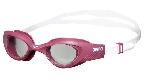 Lunettes de natation femme arena the one rouge blanc