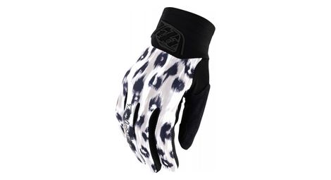 Gants longs femme troy lee designs luxe wild cat blanc 