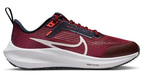 Nike air zoom pegasus 40 rosso blu scarpe da corsa per bambini 36.1/2