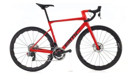 Produit reconditionné · BMC TeamMachine SLR 01 One AXS 12V · Rouge / Vélo de route | Très bon état