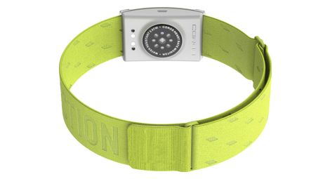coros hrm heart rate monitor lime green yellow