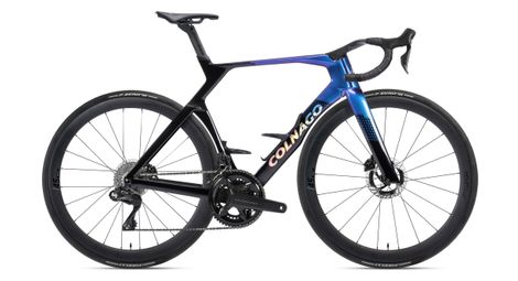 colnago y1rs road bike with shimano ultegra di2 12 speed 700 mm black blue