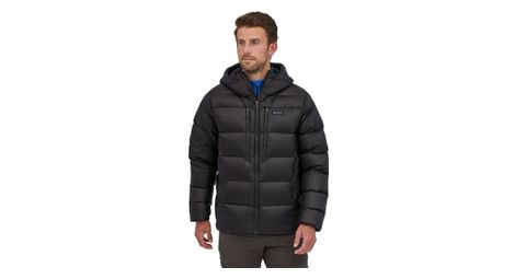 Doudoune à capuche patagonia fitz roy hoody noir homme