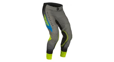 Pantalon fly lite gris / bleu / jaune fluo