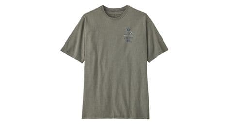 T shirt patagonia 50 year responsibili tee vert