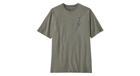 T-shirt patagonia 50 year responsibili-tee vert