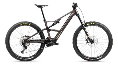 Vtt électrique tout-suspendu orbea rise lt m20 shimano slx 12v 630 wh 29 gris cosmic carbon view 2025