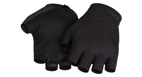 Rapha pro team guantes cortos unisex negro