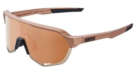 Brille s2 100% matte chromium kupfer - linse hiper spiegel kupfer