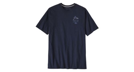 T shirt patagonia 50 year responsibili tee bleu