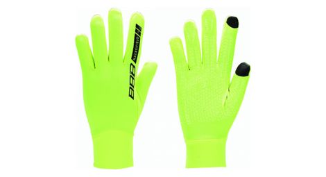 Gants hiver leger bbb raceshield jaune