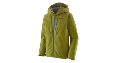 Patagonia chaqueta impermeable triolet verde hombre