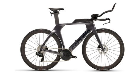cervelo p series triathlon bike with sram rival axs 12 speed drivetrain 700 mm gray