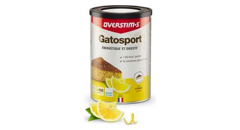Gateau energetique overstims gatosport citron 400g
