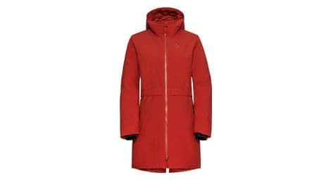 Parka thermique odlo halden s thermic rouge femme