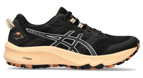 Asics trailrunning-schuhe trabuco terra 2 schwarz koralle damen