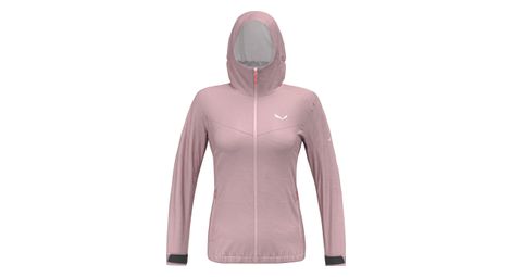 Giacca impermeabile salewa puez aqua donna rosa s