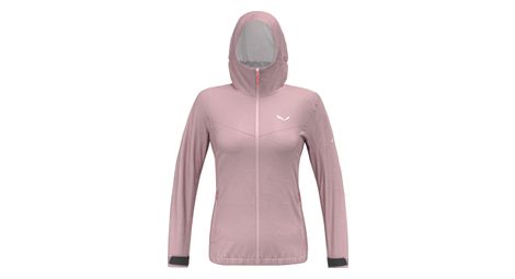 Giacca impermeabile salewa puez aqua donna rosa