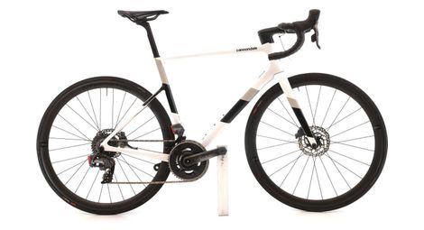 Produit reconditionné · Cannondale SuperSix EVO Carbon Disc AXS 12V · Blanc / Vélo de route | Bon état