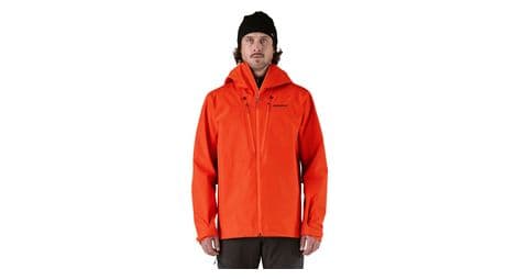 Chaqueta impermeable patagonia triolet naranja para hombre