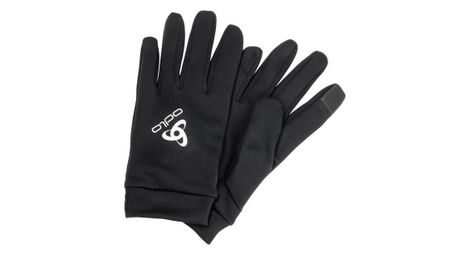 Guantes de invierno odlo stretchfleece liner eco black unisex