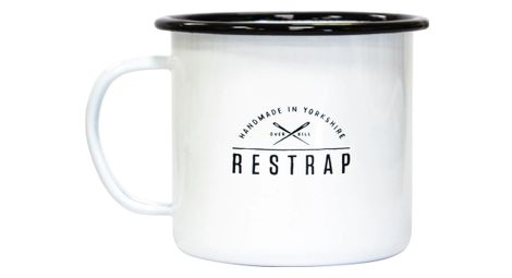 Taza esmaltada restrap 568 ml blanca