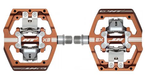 Coppia di pedali HT Components X3 Bronze