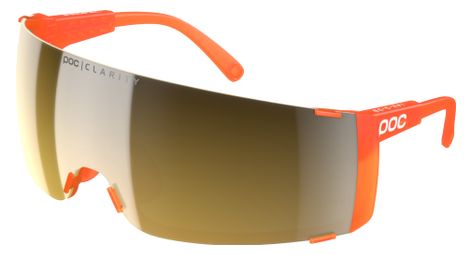 Lunettes poc propel fluorescent orange violet gold mirror