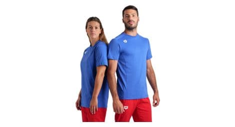 Unisex arena team panel t-shirt royal blue