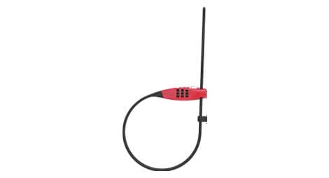 Abus combiflex travelguard cable lock red