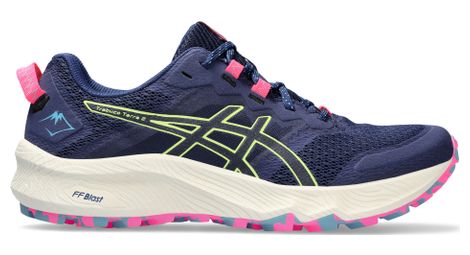 Scarpe asics trabuco terra 2 blue pink trail donna 40
